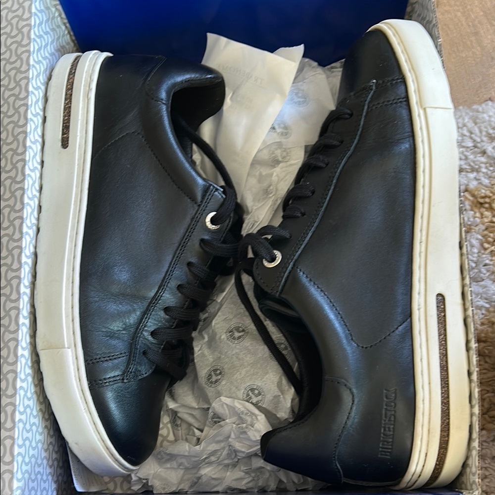 Birkenstock Black Leather Women's Sneakers